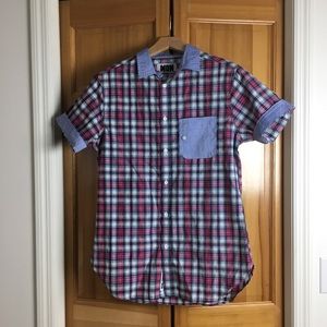 WON Woolf Original New York Button Up Short Sleeve